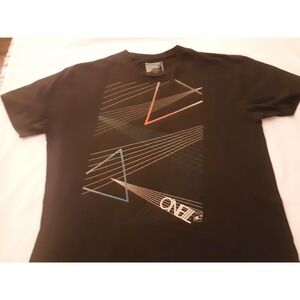 O'Neill Modern Design Black Slim Fit T Shirt Size XXL